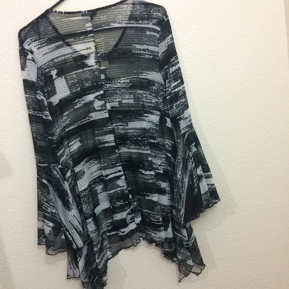 Dor Dor Couture Beach Coverup Women Asymmetrical - Picture 8 of 12